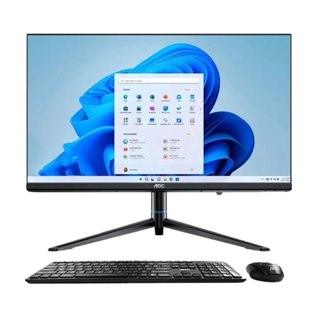 AOC B911 Intel Celeron N95 23.8" Full HD All in One PC
