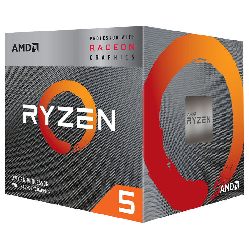 AMD Ryzen 5 3400G Processor with Radeon RX Vega 11 Graphics